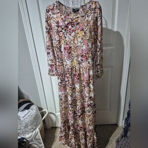 Connected Apparel 14 Floral Maxi Dress